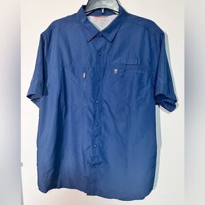 The American Outdoorsman Blue Button-Up Shirt
